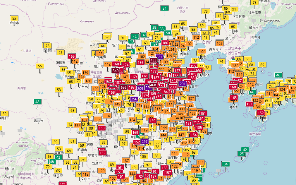 2019年4月初大面积pm10污染分析